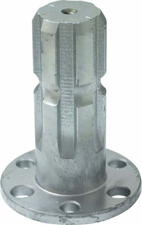 Albero scanalato per pompe con profilo 1”3/8 Z6 e flangia Ø 70mm Confezione da 1pz