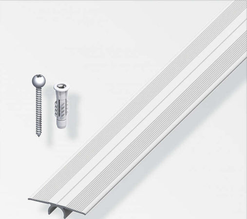 ALFER---1mt---PROFILO-DI-COMPENSAZIONE-LIVELLO-IN-ALLUMINIO-ANODIZZATO---33X900MM---COLORE-ARGENTO