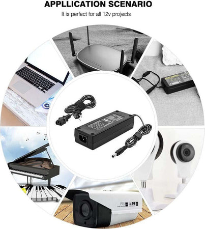 Alimentatore Trasformatore Stabilizzato Da 12v 5a Per Led Telecamere Spina Shuko Elettronica/Cellulari e accessori/Accessori/Caricabatterie/Caricabatterie portatile Trade Shop italia - Napoli, Commerciovirtuoso.it