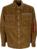 ALPHA-INDUSTRIES-Camicia-Manica-Lunga-Uomo-Cord-Overshirt-Sand-da-uomo