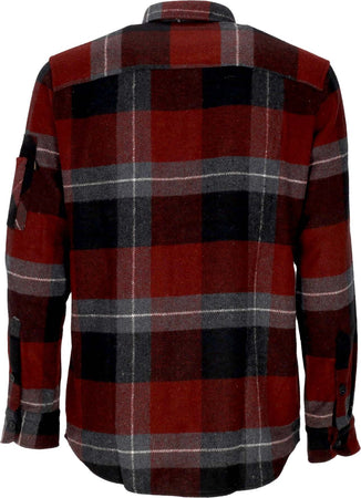 ALPHA-INDUSTRIES-Camicia-Manica-Lunga-Uomo-Flannel-Shirt-Black-Gray-da-uomo