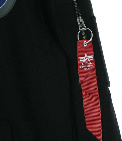 ALPHA-INDUSTRIES-Felpa-Leggera-Cappuccio-Uomo-Apollo-Mission-Hoodie-Black-da-uomo