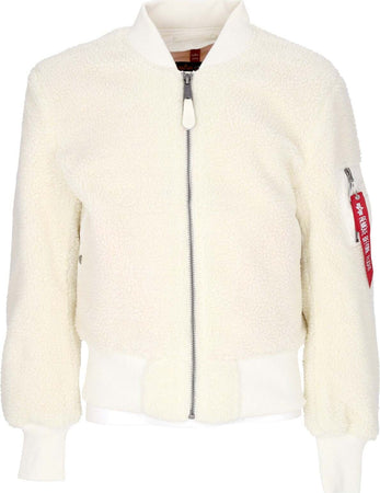 ALPHA-INDUSTRIES-Orsetto-Uomo-Ma-1-Teddy-Off-White-da-uomo