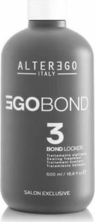 Alterego Egobond 3 Bond Locker 250 Ml, Trattamento Di Chiusura Di Egobond, Funge Da Sigillante Del Servizio Bellezza/Cura dei capelli/Prodotti per la cura dei capelli/Balsami ad azione profonda e trattamenti Me.Dis. - Peschiera Borromeo, Commerciovirtuoso.it
