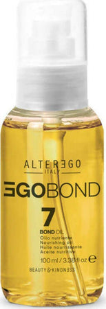 Alterego Egobond 7 Bond Oil 100 Ml, Nutriente Arricchito Con Olio Di Abissinia, Nutre E Ristruttura I Capelli Bellezza/Cura dei capelli/Oli per capelli Me.Dis. - Peschiera Borromeo, Commerciovirtuoso.it