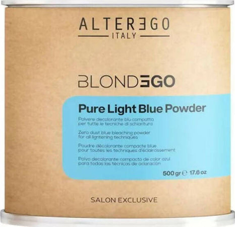 Alterego Pure Light Blue Powder 500 Gr, Decolorante Capelli in Polvere Blu per Eseguire Tecniche Di Schiaritura Classiche E Di Precisione Fino a 7 Toni Bellezza/Cura dei capelli/Colore/Decoloranti per capelli Me.Dis. - Peschiera Borromeo, Commerciovirtuoso.it