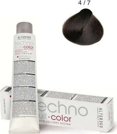 Alterego Techno Fruit Color 100 Ml, Serie Castano Marrone Con Keratin Delivery System Colore Permanente Per Capelli Bellezza/Cura dei capelli/Colore/Colore permanente Me.Dis. - Peschiera Borromeo, Commerciovirtuoso.it