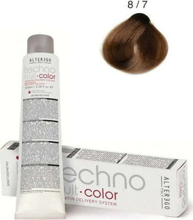 Alterego Techno Fruit Color 100 Ml, Serie Castano Marrone Con Keratin Delivery System Colore Permanente Per Capelli Bellezza/Cura dei capelli/Colore/Colore permanente Me.Dis. - Peschiera Borromeo, Commerciovirtuoso.it