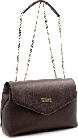 Alv by Alviero Martini P044 Borsa a Tracolla Da Donna in 100% Pelle Liscia Borsa Fashion Con Patta E Manico in Pelle E Catena Interno Foderato E Tasca Borsetta 32x22x12 Cm Moda/Donna/Borse/Borse a tracolla Starbag - Gaeta, Commerciovirtuoso.it