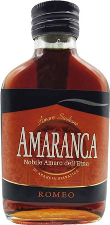 Amaranca 10cl Nobile Amaro dell'Etna di Arancia Selvatica Romeo Produzione Italiana Amaro Italiano Made in Italy Siciliano Amaro Tipici & Food - Bronte, Commerciovirtuoso.it