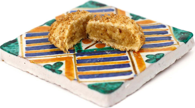 Amaretti Siciliani Artigianali Cuore Morbido e Granella Croccante 400gr. Amaretto 100% Mandorle Siciliane Di Nostra Produzione Biscotto Made In Italy Biscotti Sicilia Fatti a Mano alimentari LiSicily dolci per passione - Alassio, Commerciovirtuoso.it