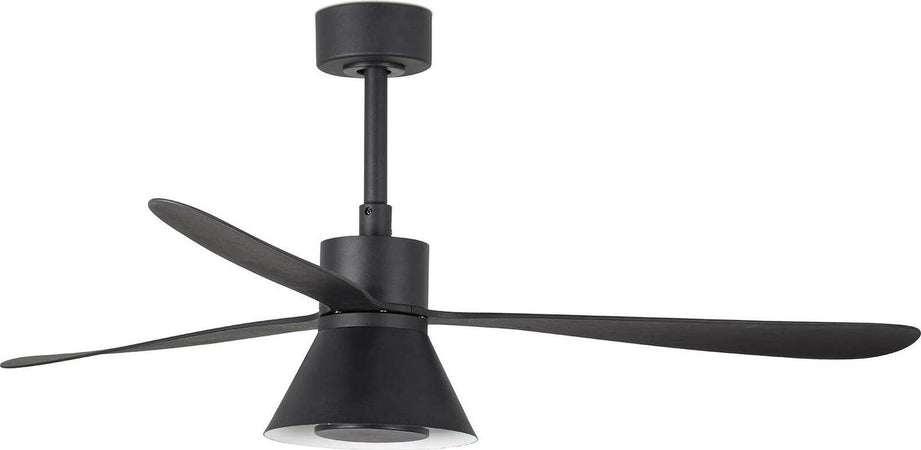 AMELIA L CONE LED Ventilatore da soffito nero Fai da te/Prodotti per la costruzione/Riscaldamento e raffreddamento/Sistemi mobili di climatizzazione/Ventilatori/Ventilatori da soffitto Led Mall Home - Napoli, Commerciovirtuoso.it