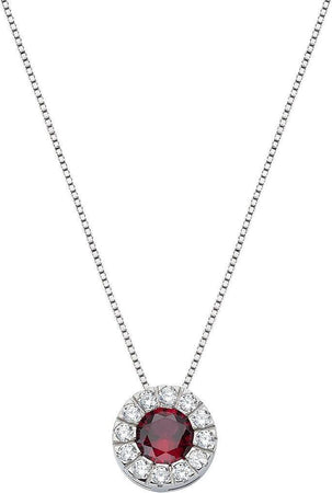 AMEN---COLLANA-ZIRCONE-ROSSO