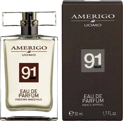 Amerigo Man 91 Eau de Parfum Profumo Fascino Maschile 50 ml Profumo uomo Tiziana non solo gioielli - Civitanova Marche, Commerciovirtuoso.it