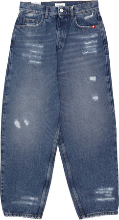 AMISH-Jeans-Donna-W-Baggy-Denim-Ripped-Denim-da-donna
