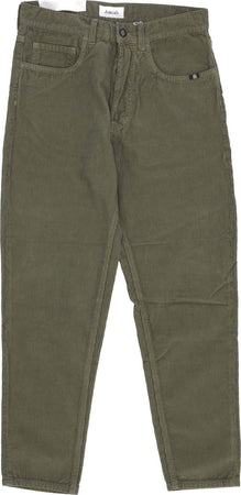 AMISH-Pantalone-Lungo-Uomo-Jeremiah-Corduroy-Tinto-Olive-Branch-da-uomo