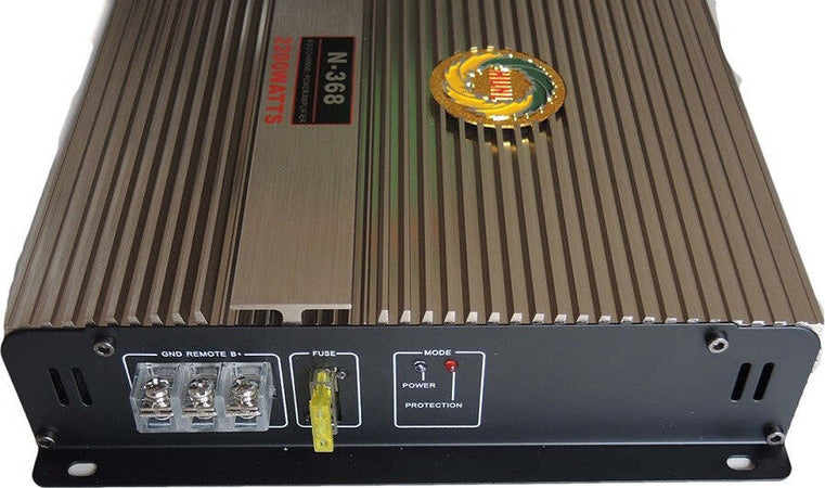 Amplificatore Auto Stereo Audio 2 Canali 2ch Potenza 2200w Watt 12v N-368 Elettronica/Elettronica per veicoli/Elettronica per auto/Sistemi audio/Amplificatori/Amplificatori stereo Trade Shop italia - Napoli, Commerciovirtuoso.it