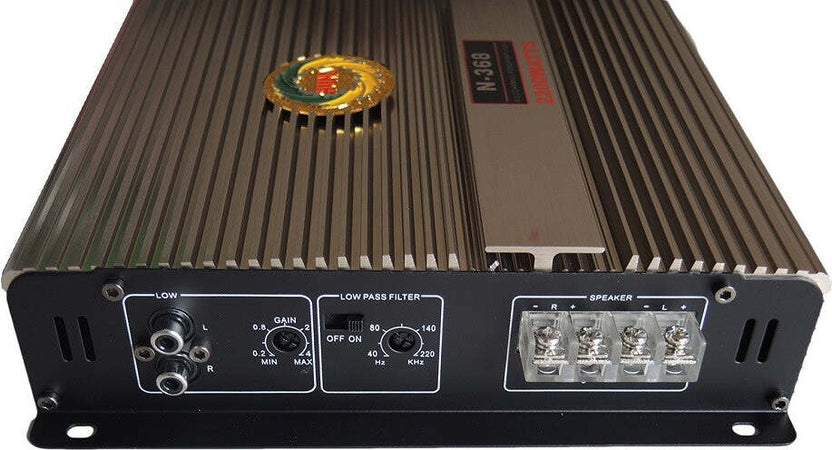 Amplificatore Auto Stereo Audio 2 Canali 2ch Potenza 2200w Watt 12v N-368 Elettronica/Elettronica per veicoli/Elettronica per auto/Sistemi audio/Amplificatori/Amplificatori stereo Trade Shop italia - Napoli, Commerciovirtuoso.it