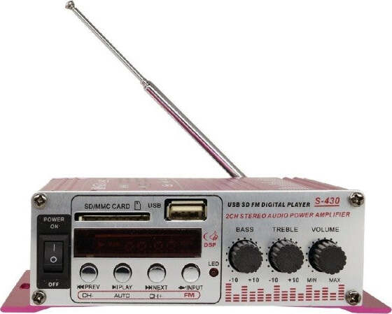 Amplificatore-S-430-Hi-fi-Usb-Per-Auto-Car-Audio-Stereo-Mp3-Mp4-Cd-Mini-Digitale