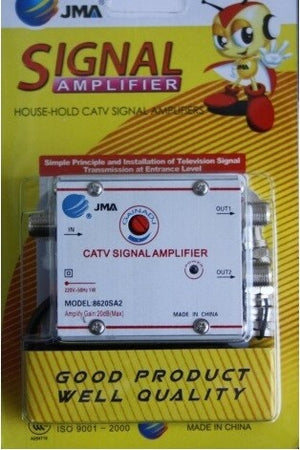 AMPLIFICATORE SEGNALE ANTENNA TV CATV 2 WAY USCITE CANALI TELEVISIONE TELEVISOR Trade Shop italia - Napoli, Commerciovirtuoso.it