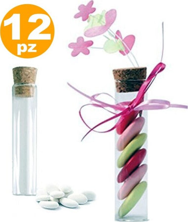 Ampolline Bottigliette Bomboniere Portaconfetti In Vetro Con Tappo In Sughero Casa e cucina/Hobby creativi/Materiali per hobby creativi/Forniture per feste/Bomboniere Trade Shop italia - Napoli, Commerciovirtuoso.it
