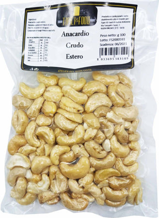 Anacardi Crudi 100gr anacardi sgusciati senza sale aggiunto anacardi crudi naturali sotto vuoto Alimentari e cura della casa/Snack dolci e salati/Noci e semi/Anacardi Tipici & Food - Bronte, Commerciovirtuoso.it