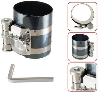 Anello Con Vite Compressore A Cricchetto Per Istallazione Pistone 53 - 175 Mm Tools