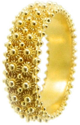 Fede sarda anello filigrana oro giallo 18 kt 2 giri completo artigianato sardo gioielli Sardegna