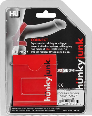 Anello Fallico Cockring Pene Testicoli In Silicone Hünkyjunk Connect Cock & Ball Tugger Ring Cobalt Salute e cura della persona/Erotismo e contraccezione/Sex toys/Anelli fallici e vibranti Kondorama - Martinsicuro, Commerciovirtuoso.it