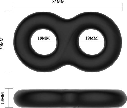 Anello Fallico Crazy Bull In Silicone Super Soft anello per Pene morbido a forma di 8 Salute e cura della persona/Erotismo e contraccezione/Sex toys/Anelli fallici e vibranti Kondorama - Martinsicuro, Commerciovirtuoso.it