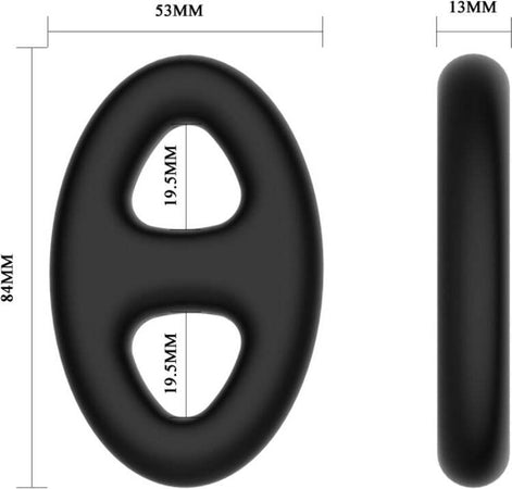 Anello Fallico Crazy Bull In Silicone Super Soft anello per Pene morbido Salute e cura della persona/Erotismo e contraccezione/Sex toys/Anelli fallici e vibranti Kondorama - Martinsicuro, Commerciovirtuoso.it