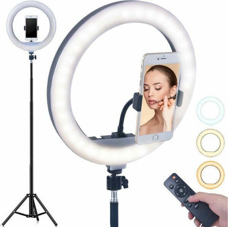 Anello-Luminoso-Treppiedi-Luce-Selfie-Tik-Tok-Led-Lampada-Ring-Light-Video-30cm