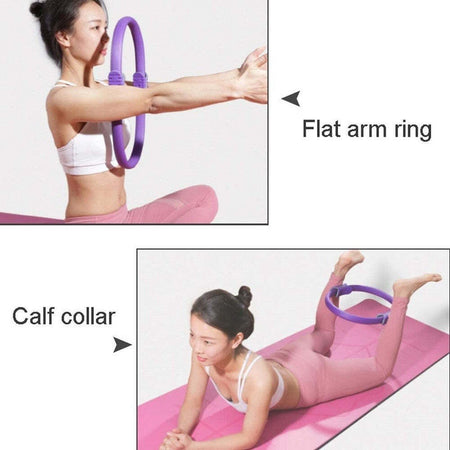 Anello Manubrio Doppio Pilates Yoga Fisioterapia Stretching Riscaldamento Palestra Sport e Tempo Libero > Attrezzi e Abbigliamento Sportivo > Attrezzi per Esercizi Trade Shop italia - Napoli, Commerciovirtuoso.it