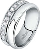 Anello-MORELLATO-donna-Bagliori-acciaio-/-cristalli-bianchi