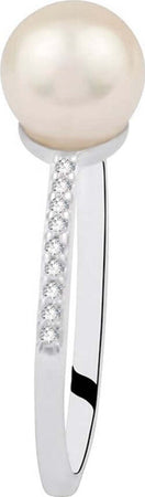 Anello-MORELLATO-donna-Perla-argento-925-/-perla-coltivata