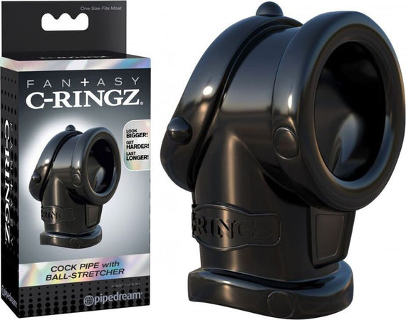 Anello Tubo Fallico Pene e Testicoli in Silicone e ABS Nero Sicuro per il Corpo diametro Interno 6 cm Salute e cura della persona/Erotismo e contraccezione/Sex toys/Anelli fallici e vibranti Kondorama - Martinsicuro, Commerciovirtuoso.it