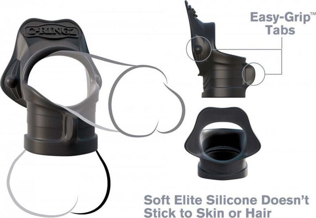 Anello Tubo Fallico Pene e Testicoli In Silicone Sicuro Per Il Corpo C-Ringz Diametro 7 cm Salute e cura della persona/Erotismo e contraccezione/Sex toys/Anelli fallici e vibranti Kondorama - Martinsicuro, Commerciovirtuoso.it