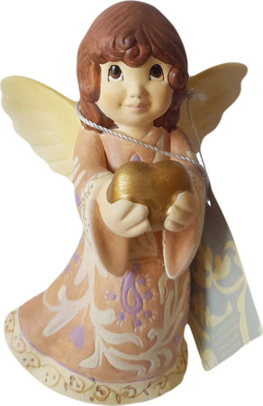 Angelo Della Fratellanza In Gesso Colorato Statuina 13,3 Cm Angioletto Con Cuore Per Bomboniere Battesimo E Comunione Soprammobile Casa e cucina/Decorazioni per interni/Pezzi da collezione/Statuine Ideart - Valdilana, Commerciovirtuoso.it
