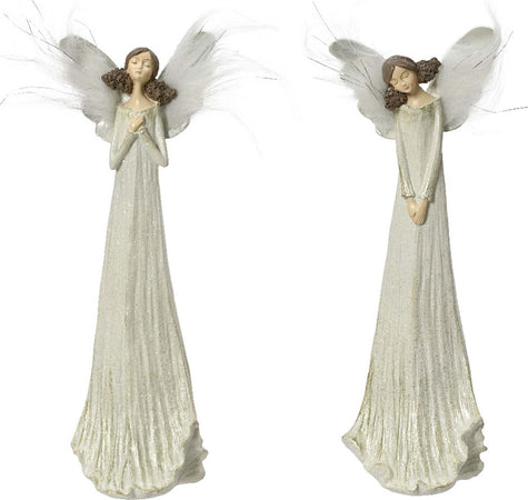 Angelo per presepe statuetta colore bianco decorazione natalizia Casa e cucina/Decorazioni per interni/Addobbi e decorazioni per ricorrenze/Decorazioni natalizie/Presepi/Statuine e fondali per il presepe MagiediNatale.it - Altamura, Commerciovirtuoso.it