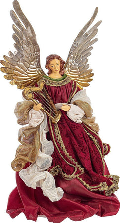 Angelo per presepe statuetta con vestiti in velluto 36 cm decorazione natalizia Casa e cucina/Decorazioni per interni/Addobbi e decorazioni per ricorrenze/Decorazioni natalizie/Presepi/Statuine e fondali per il presepe MagiediNatale.it - Altamura, Commerciovirtuoso.it
