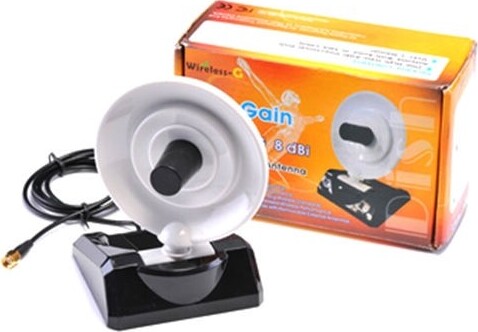 ANTENNA WIRELESS PER ROUTER WIFI PARABOLA SOSTITUTIVA ATTACCO CAVO RP-SMA 8DBi  Trade Shop italia - Napoli, Commerciovirtuoso.it
