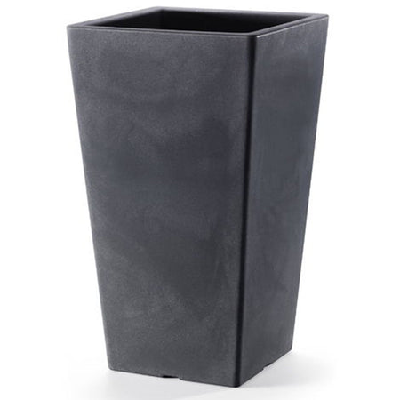 Vaso ''Essential Pasubio'' alto in plastica per fiori e piante da esterno e giardino