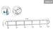 Appendiabiti Attaccapanni Vestiti A Parete Muro A 6 Posti Ganci 34x3,5cm 58024 Casa e cucina/Bagno/Mobili da bagno/Portasciugamani/Ganci portasciugamani Trade Shop italia - Napoli, Commerciovirtuoso.it