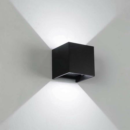 Applique A Parete Faretto 52 Led Luce Bianca 22 Watt Esterno Interno Ip65 Es66nf