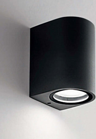 Applique-alluminio-Gea-Led-VEJO-M-GES901-GU10-LED-lampada-parete-monoemissione-moderno