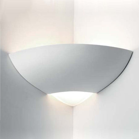 Applique-angolare-gesso-Belfiore-9010-LAILA-ANGLE-7949.42-E27-LED-lampada-parete