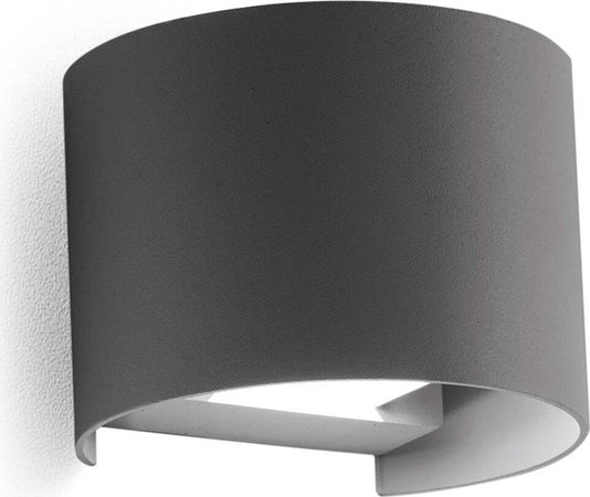 Applique-antracite-Gea-Led-HENK-R-GES876C-LED-3000K-IP65-fascio-regolabile-lampada-parete-biemissione-moderna-esterno