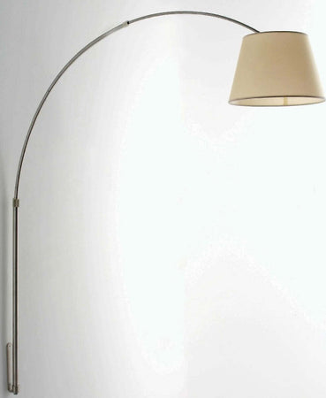 Applique-arco-Illuminando-BOING-AP-P-E27-LED-lampada-parete-telescopica-paralume-pergamena-interno