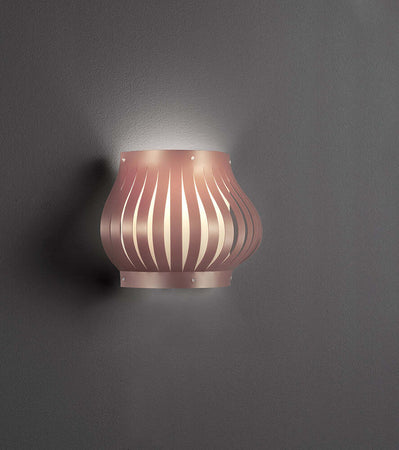 Applique-Balcony-Helios-1-Luce-In-Polilux-Rosa-Metallico-Made-In-Italy