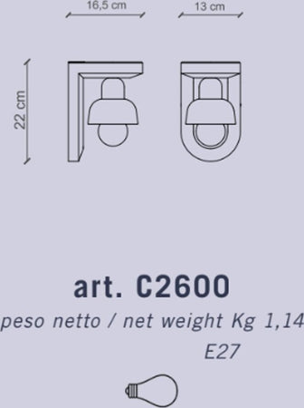 Applique-ceramica-Ferroluce-Decò-BERIMBAU-C2600-E27-LED-lampada-parete-classica-contemporanea